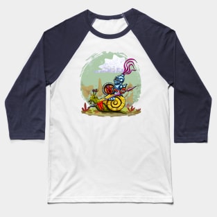 Snail-knight Baseball T-Shirt